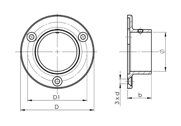 Toru 42,4mm seinakinnitus, RST AISI 304 Käsipuud, käsipuukandurid